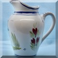 P19. Henriot Quimper pitcher. 